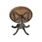 International Concepts Round 36 in Round Top Pedestal Table, 29.1 inH, Hickory/Washed Coal, 36 W, 36 L, 29.1 in H, Wood K45-36RT - alternate 3